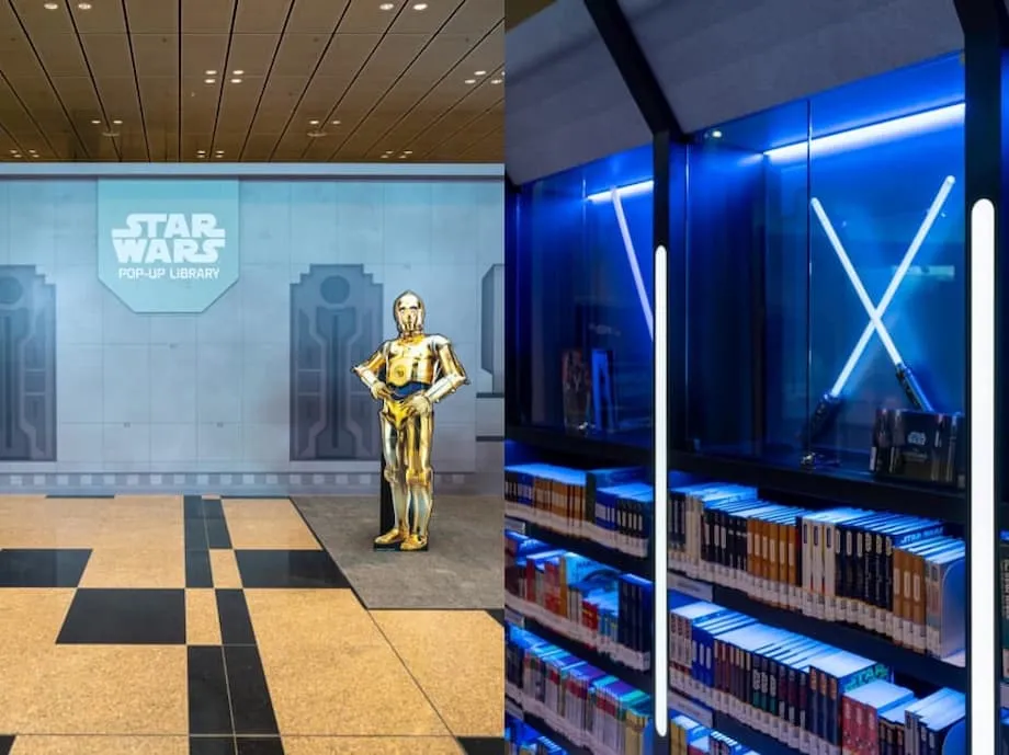 Galaksi Penuh Kisah: Perpustakaan Pop-up Star Wars Hadir di Bandara Changi