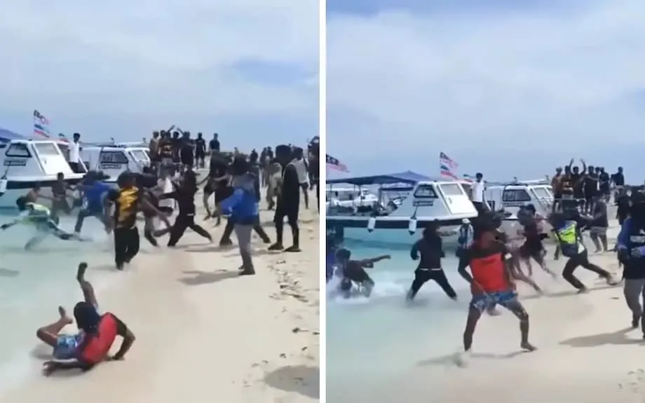 Perkelahian soal pungutan biaya pendaratan ilegal menyoroti keamanan wisata pulau di Sabah