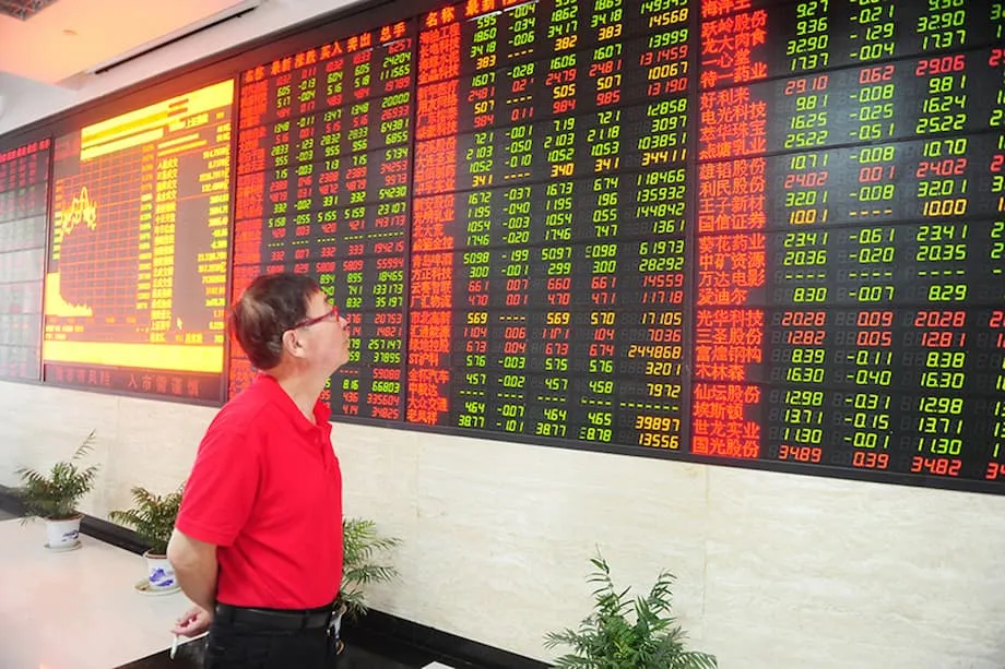 Reli pasar saham China senilai US$3 triliun melesat di tengah data ekonomi yang lemah