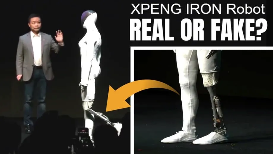 Robot humanoid IRON dari Xpeng berjalan seperti manusia dan akan hadir di toko pada 2026