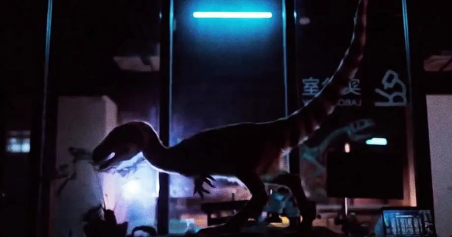 China memperkenalkan dinosaurus robot bertenaga AI untuk museum dan ruang kelas