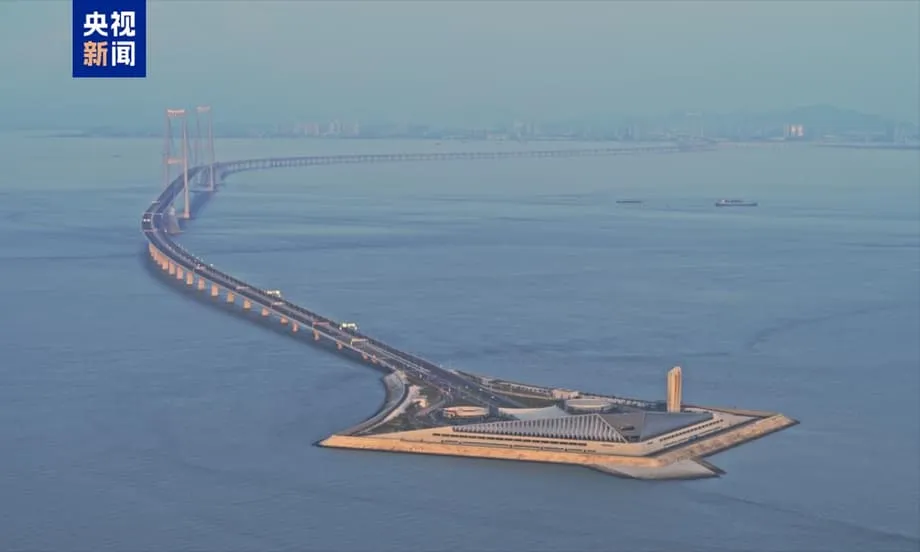 Pulau Buatan Shenzhen-Zhongshan Link Dibuka sebagai Destinasi Wisata Unggulan