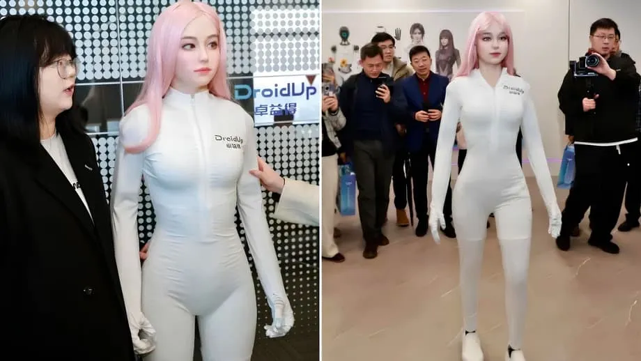 Startup Shanghai DroidUp Perkenalkan Moya, Robot Humanoid Seharga US$173.000 yang Berjalan, Tersenyum, dan Terasa Hangat Saat Disentuh