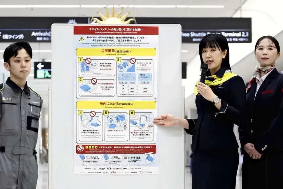 Jepang Melarang Penggunaan Power Bank di Pesawat Mulai 24 April 2026